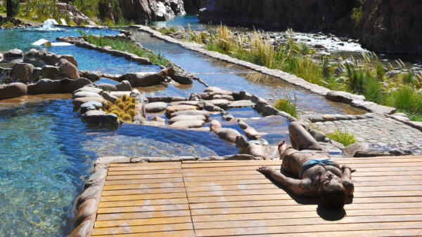 Termas de Cacheuta, Spa, aire libre