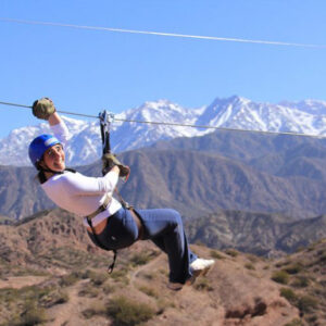 Canopy Zipline, Valle de Potrerillos, Cordón del Plata