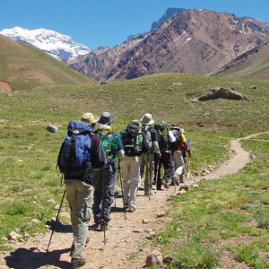 Trekking, Precordillera, Potrerillos, Vallecitos