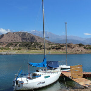 Velero, Lago Potrerillos,